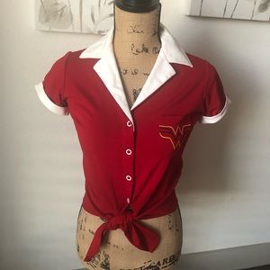 Retro Wonder Woman top